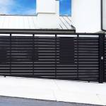 Aluminum alloy electric sliding gate