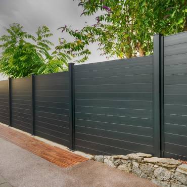 aliminium fence